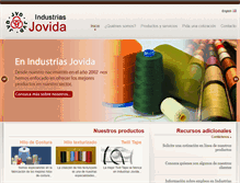 Tablet Screenshot of jovidasal.com